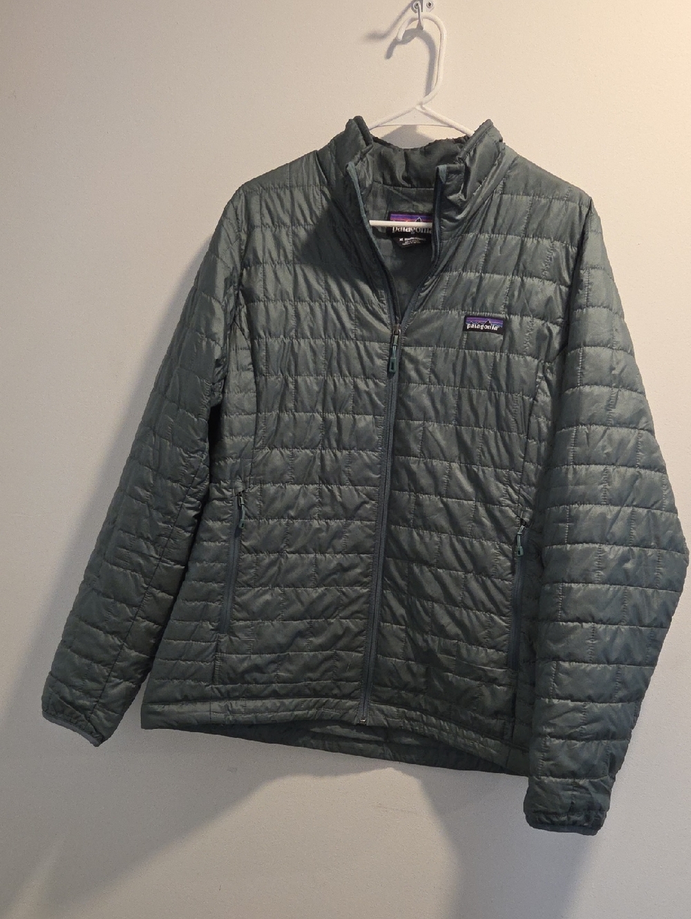 Patagonia Lightweight Quilted Jacket in Sage